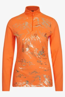 Damen SPORTALM First Layer / Mid Layer*Unterzieher mit Stehkragen