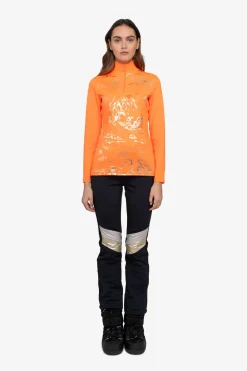 Damen SPORTALM First Layer / Mid Layer*Unterzieher mit Stehkragen