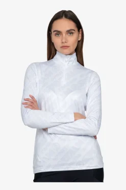Damen SPORTALM First Layer / Mid Layer*Unterzieher mit Stehkragen