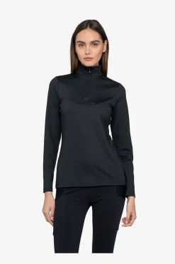 Damen SPORTALM First Layer / Mid Layer*Unterzieher mit Stehkragen