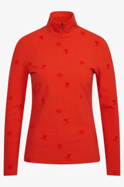 Damen SPORTALM First Layer / Mid Layer*Unterzieher mit Stehkragen