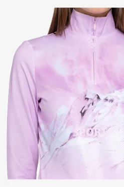 Damen SPORTALM First Layer / Mid Layer*Unterzieher mit Stehkragen